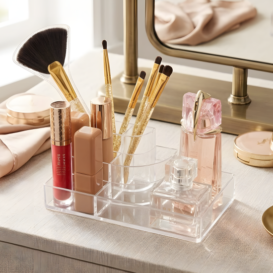 Plastic Makeup Organizer